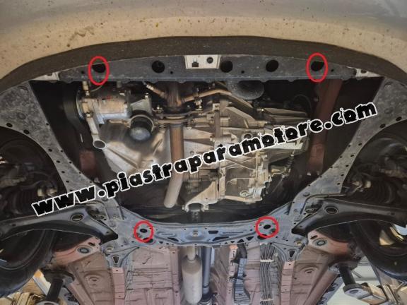 Piastra paramotore di acciaio Suzuki Ignis