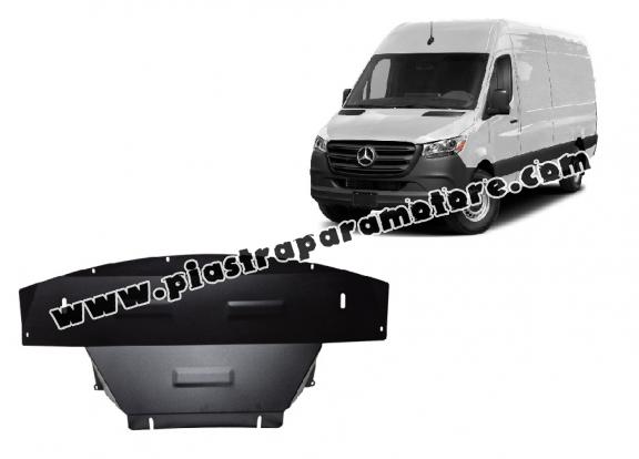Piastra paramotore di acciaio Mercedes Sprinter 907 4x4