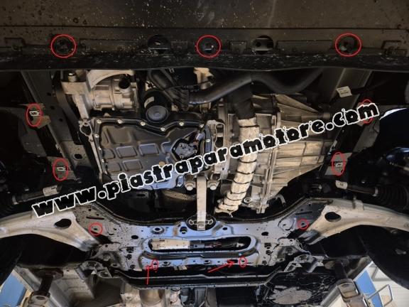 Piastra paramotore di acciaio Renault Master