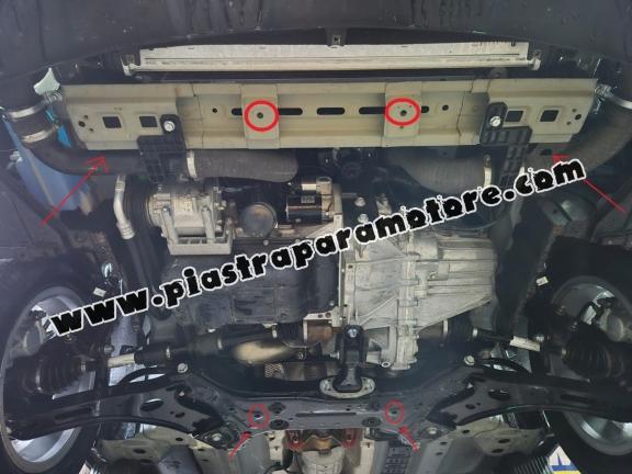Piastra paramotore di acciaio Baic Beijing X3
