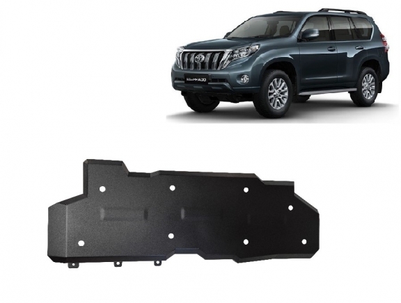 Protezione di acciaio per il serbatoio Toyota Land Cruiser J150