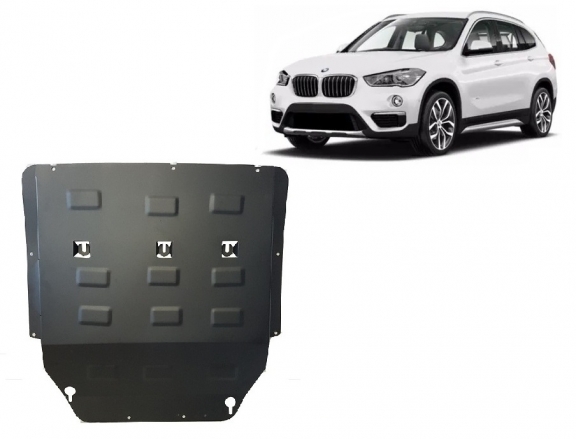 Piastra paramotore di acciaio BMW X1 F48