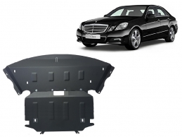 Piastra paramotore di acciaio Mercedes E-Classe W212 - 4x4