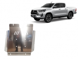 Protezione di alluminio  per il cambio Toyota Hilux Invincible