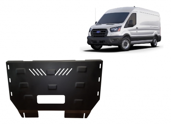 Piastra paramotore di acciaio Ford Transit - RWD