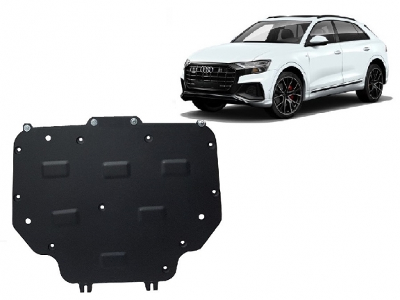 Protezione di acciaio per il cambio Audi Q8