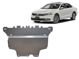 Piastra paramotore di alluminio VW Passat Alltrack