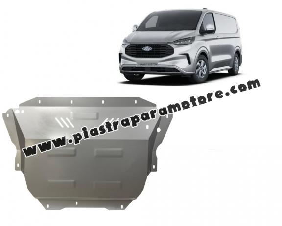 Piastra paramotore di acciaio zincato Ford Transit Custom