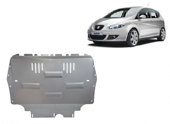 Piastra paramotore di alluminio Seat Altea