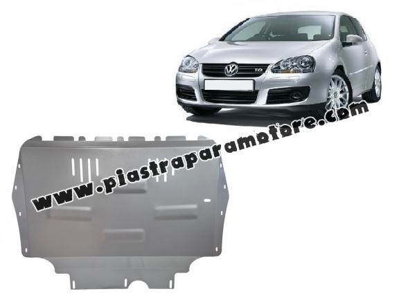 Piastra paramotore di alluminio Vw Golf Plus