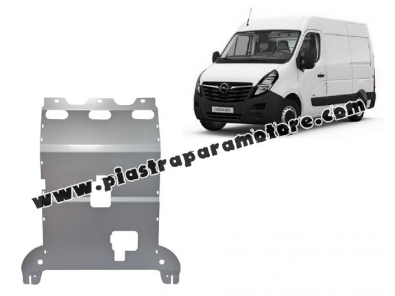 Piastra paramotore di alluminio Opel Movano C 