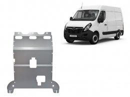 Piastra paramotore di alluminio Opel Movano C 