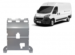Piastra paramotore di alluminio Peugeot Boxer