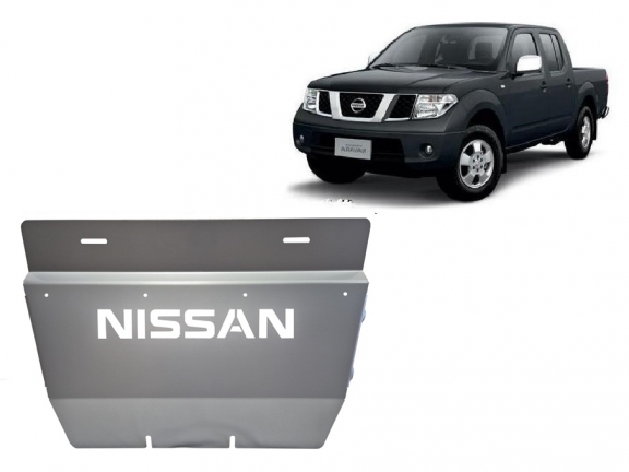 Protezione di alluminio per il radiatore Nissan Navara D40