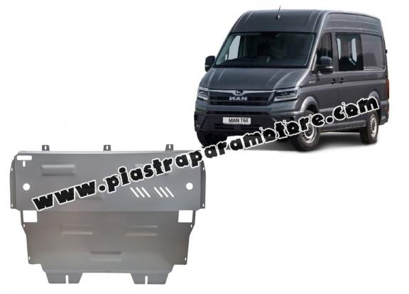 Piastra paramotore di alluminio MAN Tge