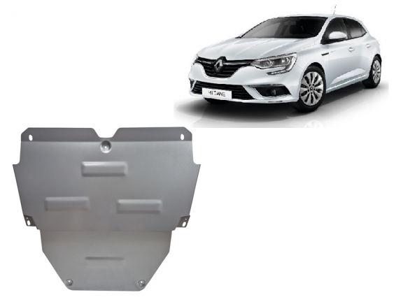 Piastra paramotore di alluminio Renault Megane IV