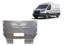 Piastra paramotore di alluminio Ford Transit V363 4x4