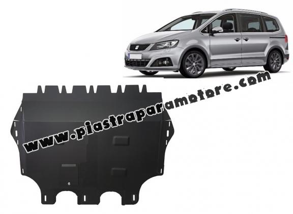Piastra paramotore di acciaio Seat Alhambra - Webasto