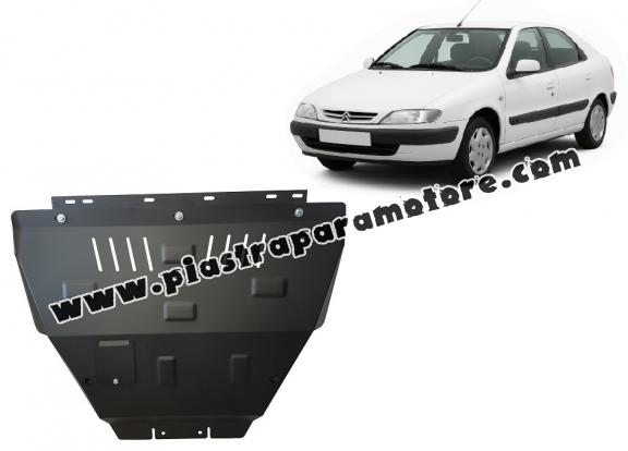 Piastra paramotore di acciaio  Citroen Xsara