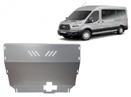 Piastra paramotore di alluminio Ford Transit FWD