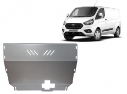 Piastra paramotore di alluminio Ford Transit Custom - FWD
