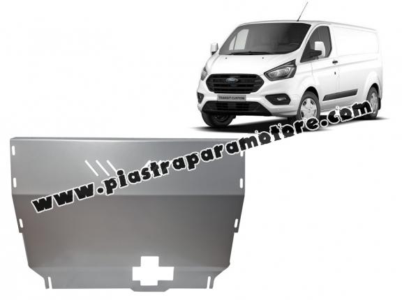 Piastra paramotore di alluminio Ford Transit Custom - FWD