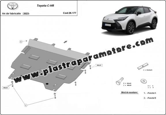 Piastra paramotore di acciaio Toyota C-HR