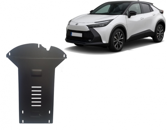 Piastra catalizzatore/cat lock di acciaio Toyota C-HR