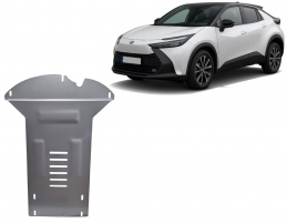 Protezione / blocco catalizzatore in alluminio per Toyota C-HR