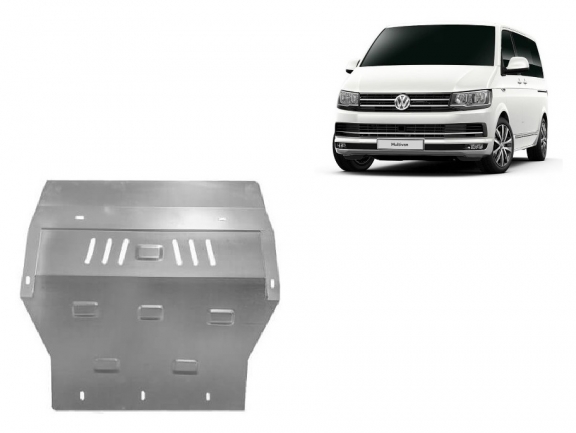 Piastra paramotore di alluminio Volkswagen Transporter T6 Caravelle
