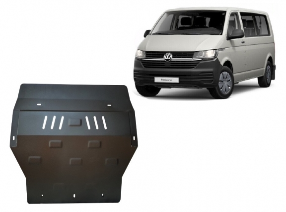 Piastra paramotore di acciaio Volkswagen Transporter T6.1