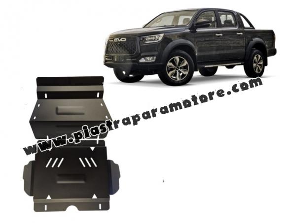 Piastra paramotore di acciaio Evo Cross 4