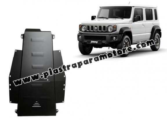 Protezione di acciaio per il  caso di trasferimento Suzuki Jimny - modello a 5 porte