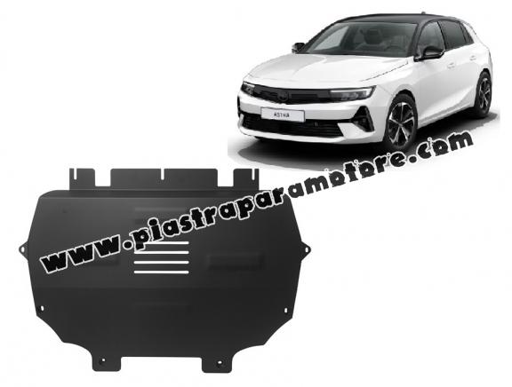 Piastra paramotore di acciaio Opel Astra L