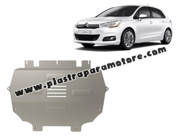 Piastra paramotore di Alluminio Citroen C4