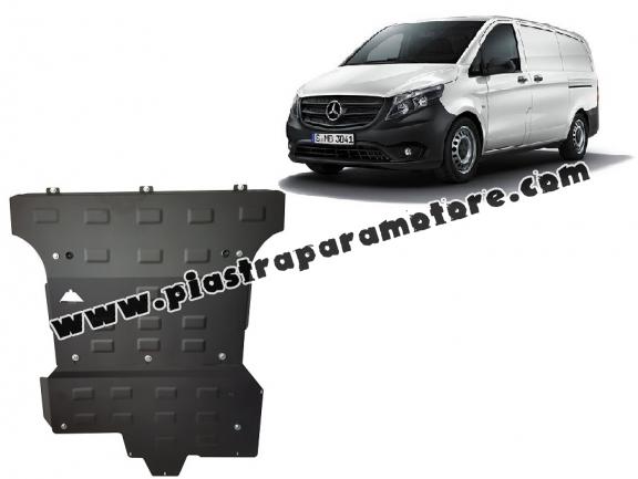 Piastra paramotore di acciaio Mercedes Vito W447, 2.2 D, 4x4