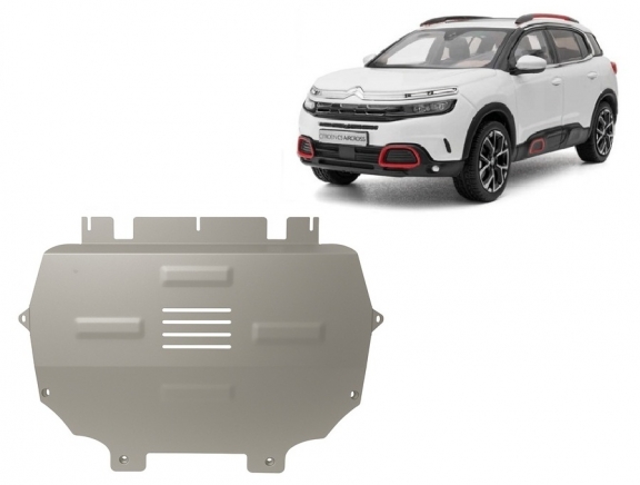 Piastra paramotore di Alluminio Citroen C5 Aircross