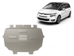Piastra paramotore di Alluminio Citroen Grand C4 Picasso