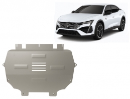 Piastra paramotore di Alluminio Peugeot 408