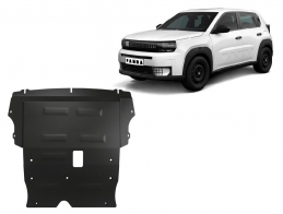 Piastra paramotore di acciaio Fiat Grande Panda