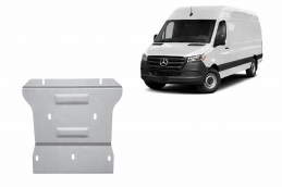 Protezione di alluminio  per il cambio Mercedes Sprinter 4x4