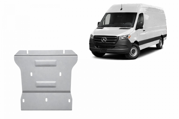 Protezione di alluminio  per il cambio Mercedes Sprinter 4x4