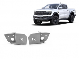 Piastra paramotore alluminio sensore sospensione posteriore Ford Ranger Raptor
