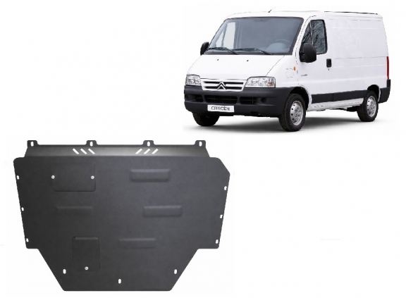 Piastra paramotore di acciaio Citroen Jumper