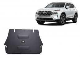 Protezione di acciaio per catalizzatore Hyundai Santa Fe