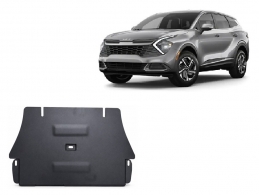 Protezione di acciaio per catalizzatore Kia Sportage