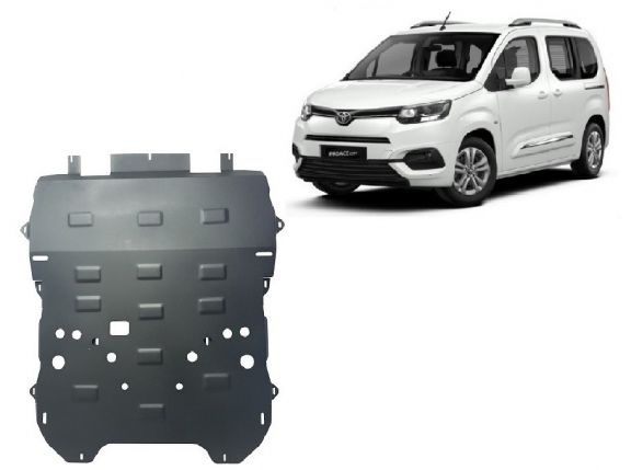 Piastra paramotore di acciaio Toyota Proace City Verso