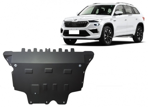 Piastra paramotore di acciaio Skoda Kodiaq