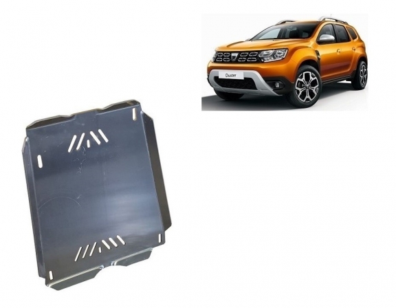 Protezione di alluminio per il serbatoio Dacia Duster