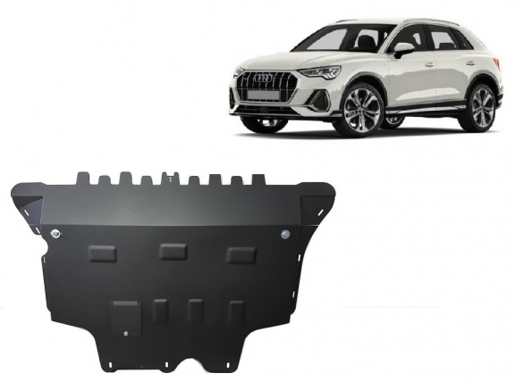 Piastra paramotore di acciaio Audi Q3